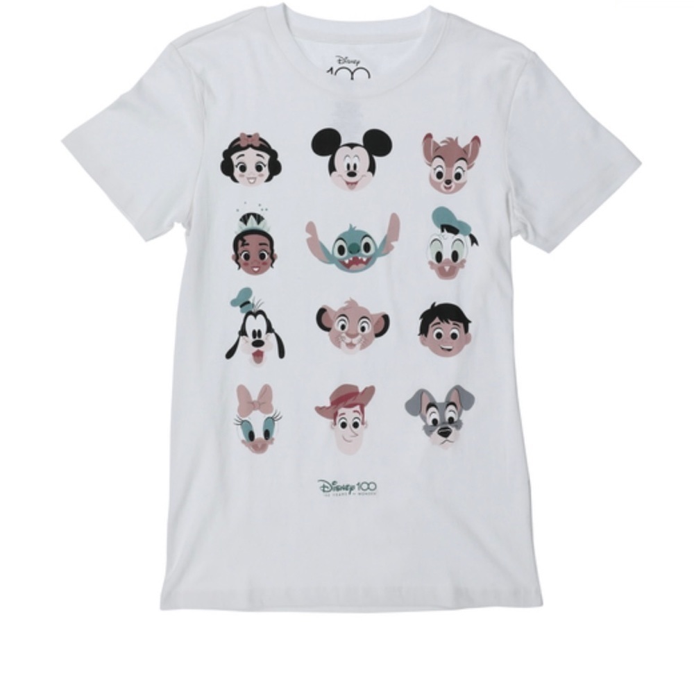NWT DISNEY T-Shirt With The Whole Gang 100 Years T-Shirt
